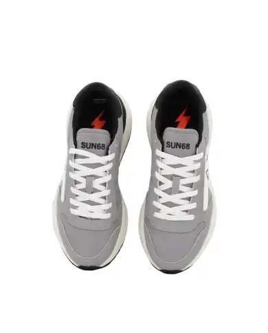 SUN 68 SNEAKERS NIKI SOLID GRIGIO SUN 68 SNEAKERS NIKI SOLID GRIGIO