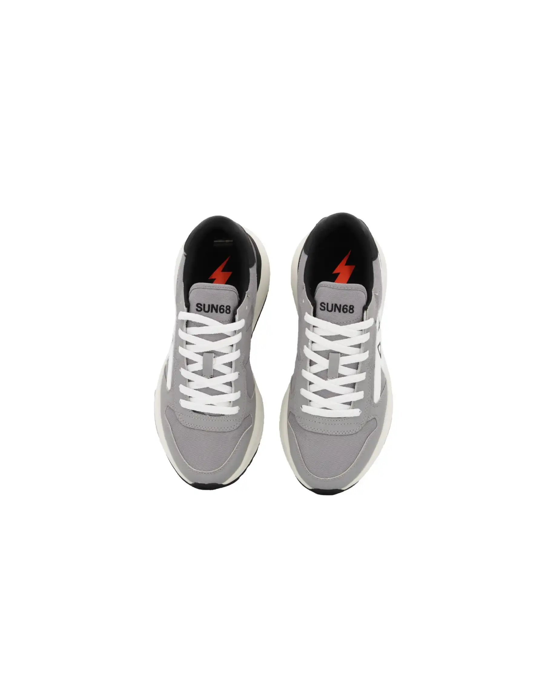SUN 68 SNEAKERS NIKI SOLID GRIGIO SUN 68 SNEAKERS NIKI SOLID GRIGIO