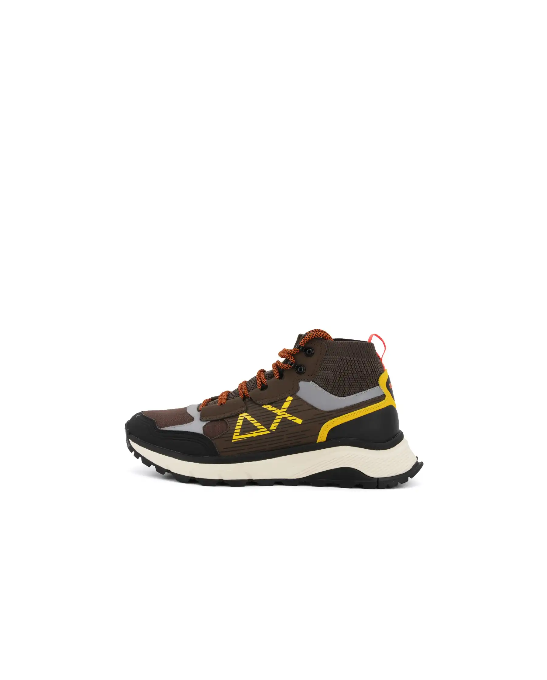 SUN 68 SNEAKERS FIRE & CAMPING SPORTY MARRONE SUN 68 SNEAKERS FIRE & CAMPING SPORTY MARRONE