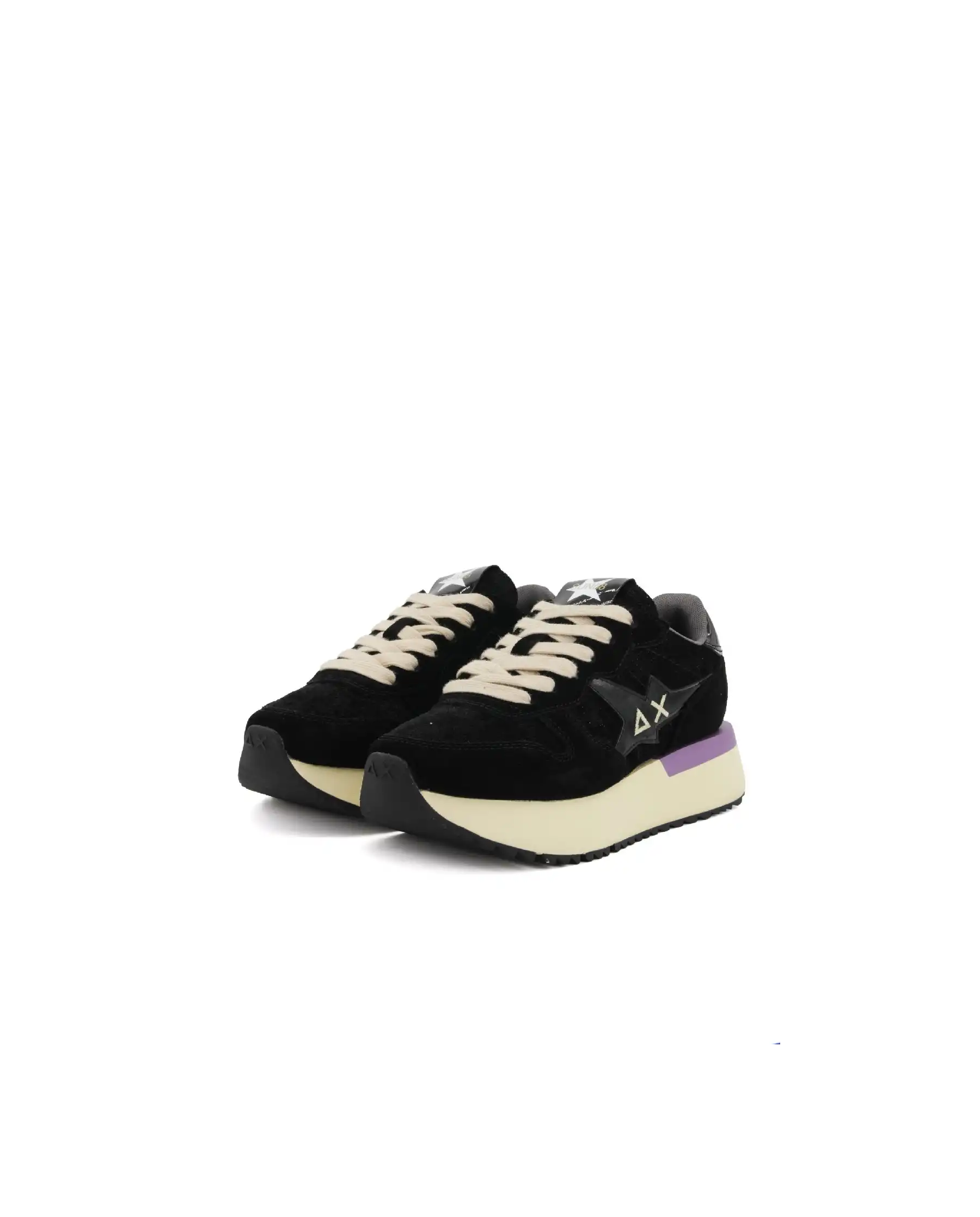 SUN 68 SNEAKERS BIG STARGIRL NERO SUN 68 SNEAKERS BIG STARGIRL NERO
