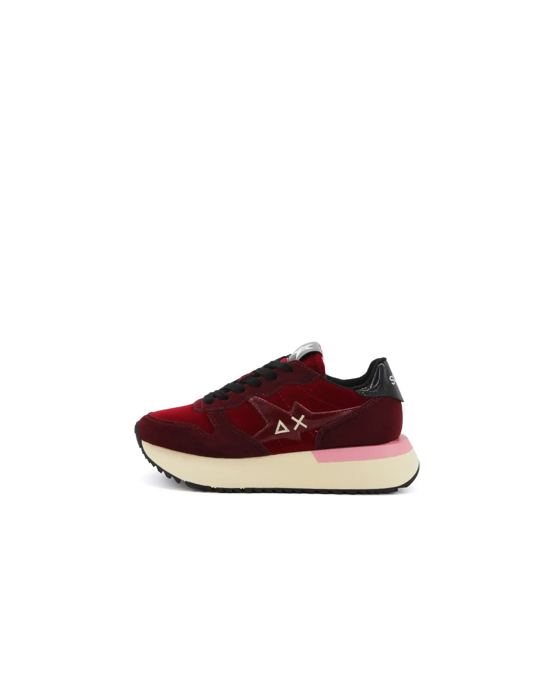 SUN 68 SNEAKERS BIG STARGIRL BORDEAUX SUN 68 SNEAKERS BIG STARGIRL BORDEAUX
