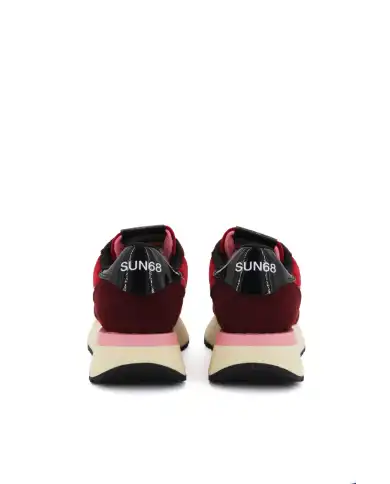 SUN 68 SNEAKERS BIG STARGIRL BORDEAUX