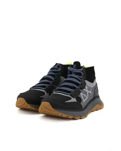SUN 68 SNEAKERS FIRE & CAMPING SPORTY NERO SUN 68 SNEAKERS FIRE & CAMPING SPORTY NERO
