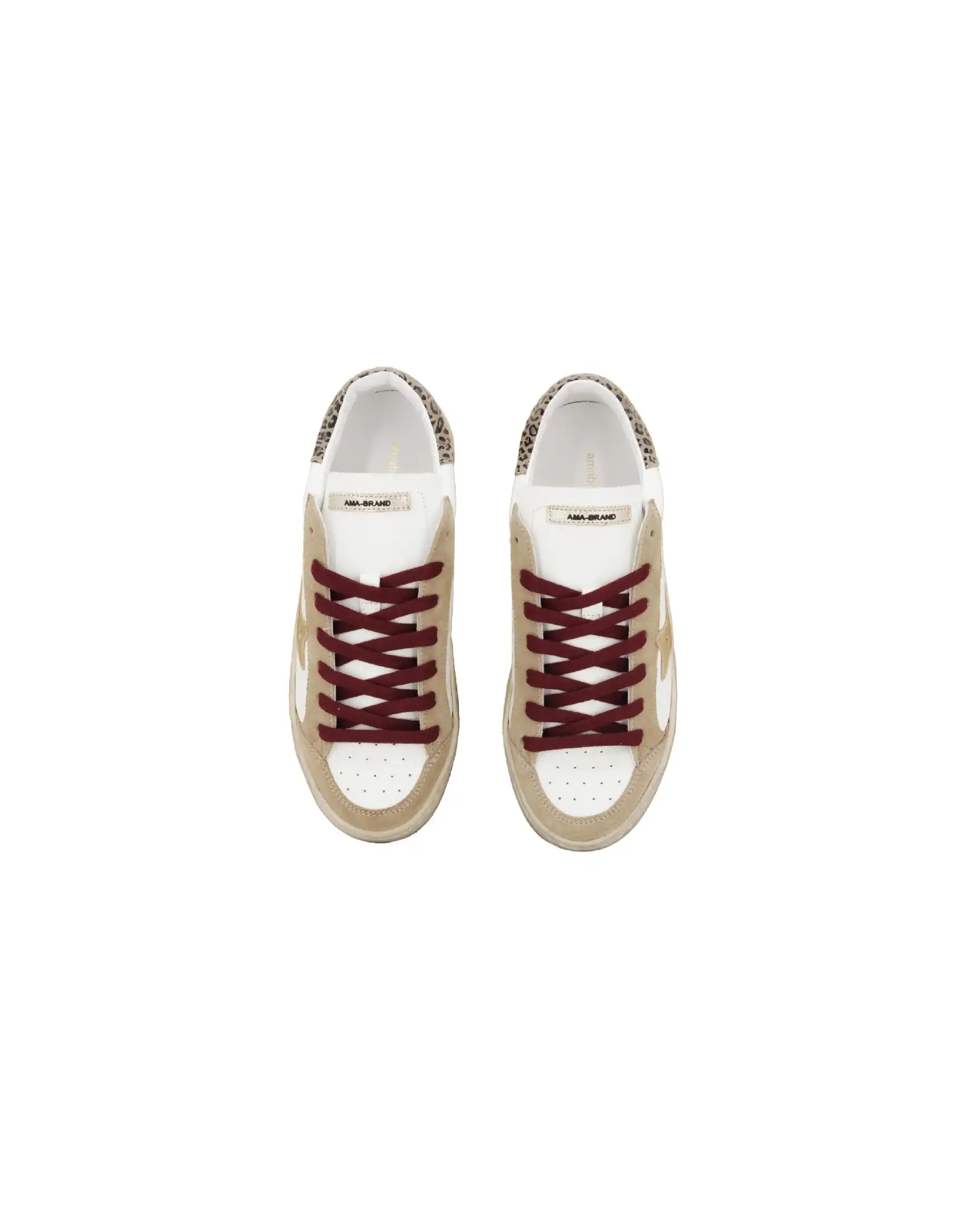 AMA BRAND SNEAKERS SLAM BIANCO