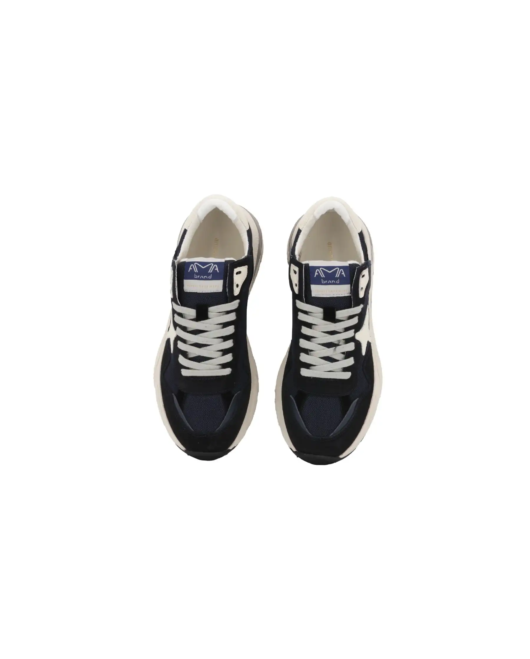 AMA BRAND SNEAKERS MOON BLU AMA BRAND SNEAKERS MOON BLU