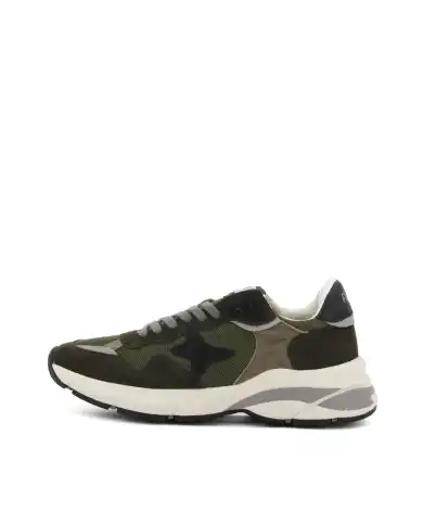 AMA BRAND SNEAKERS MOON VERDE MILITARE AMA BRAND SNEAKERS MOON VERDE MILITARE