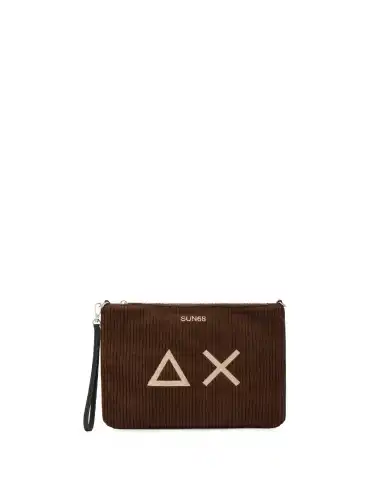 SUN 68 POCHETTE CORDUROY MARRONE SUN 68 POCHETTE CORDUROY MARRONE
