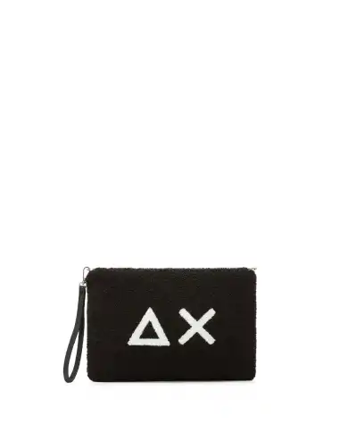 SUN 68 POCHETTE TEDDY NERO SUN 68 POCHETTE TEDDY NERO