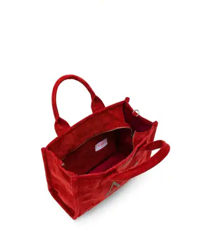 SUN 68 BORSA CALI MIDI ROSSO