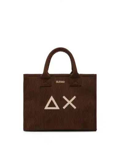 SUN 68 BORSA CORDUROY MARRONE SUN 68 BORSA CORDUROY MARRONE