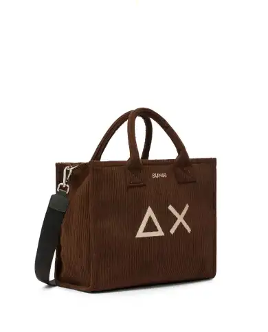 SUN 68 BORSA CORDUROY MARRONE SUN 68 BORSA CORDUROY MARRONE