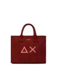 SUN 68 BORSA CORDUROY BORDEAUX