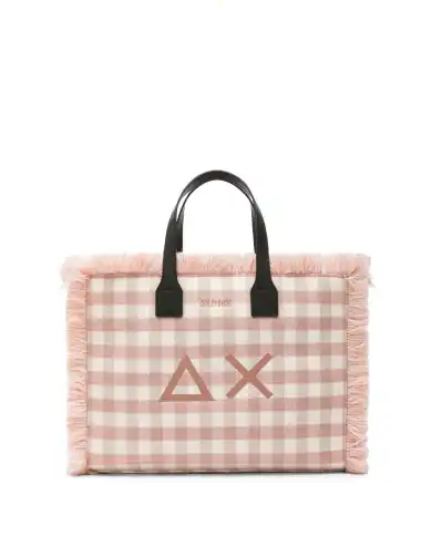 SUN 68 BORSA TARTAN ROSA SUN 68 BORSA TARTAN ROSA