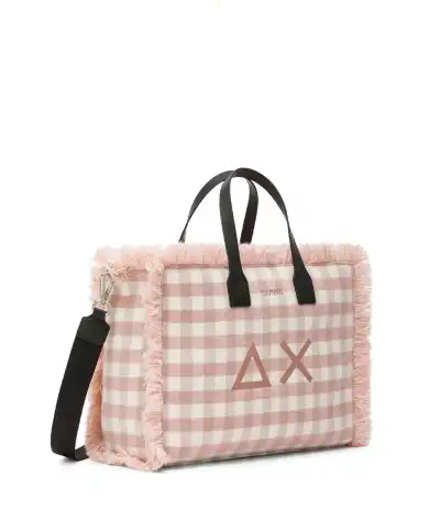 SUN 68 BORSA TARTAN ROSA SUN 68 BORSA TARTAN ROSA