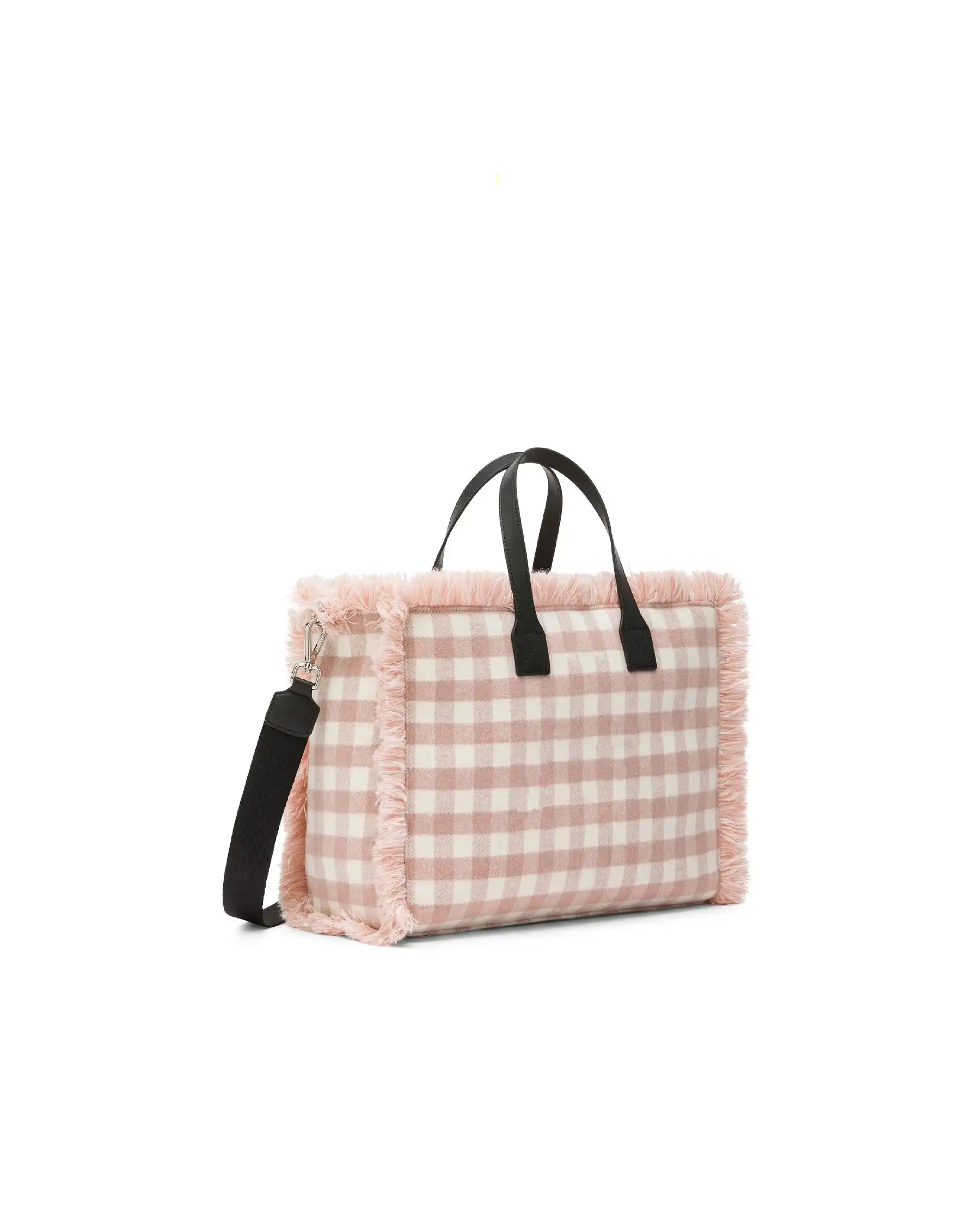 SUN 68 BORSA TARTAN ROSA