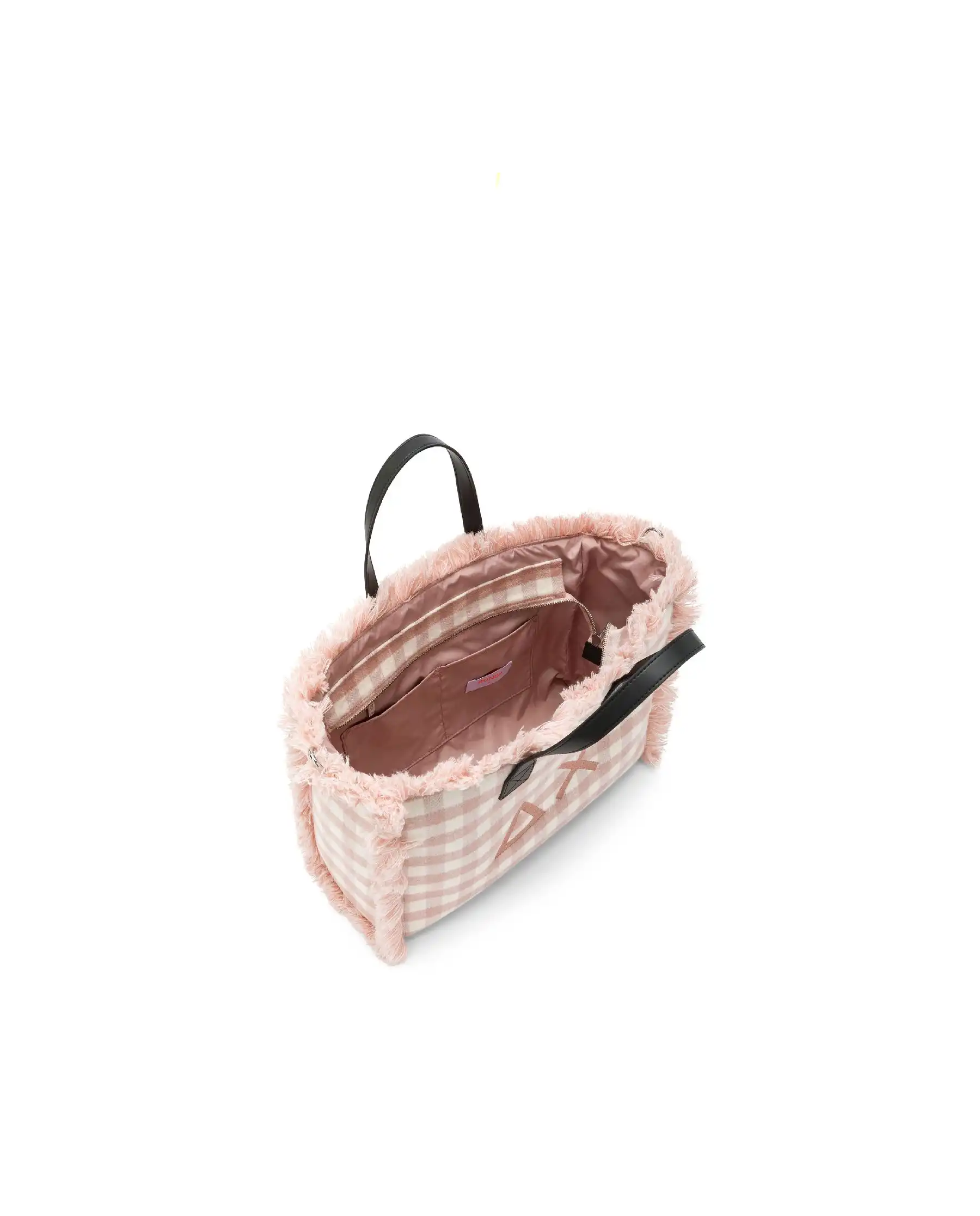 SUN 68 BORSA TARTAN ROSA