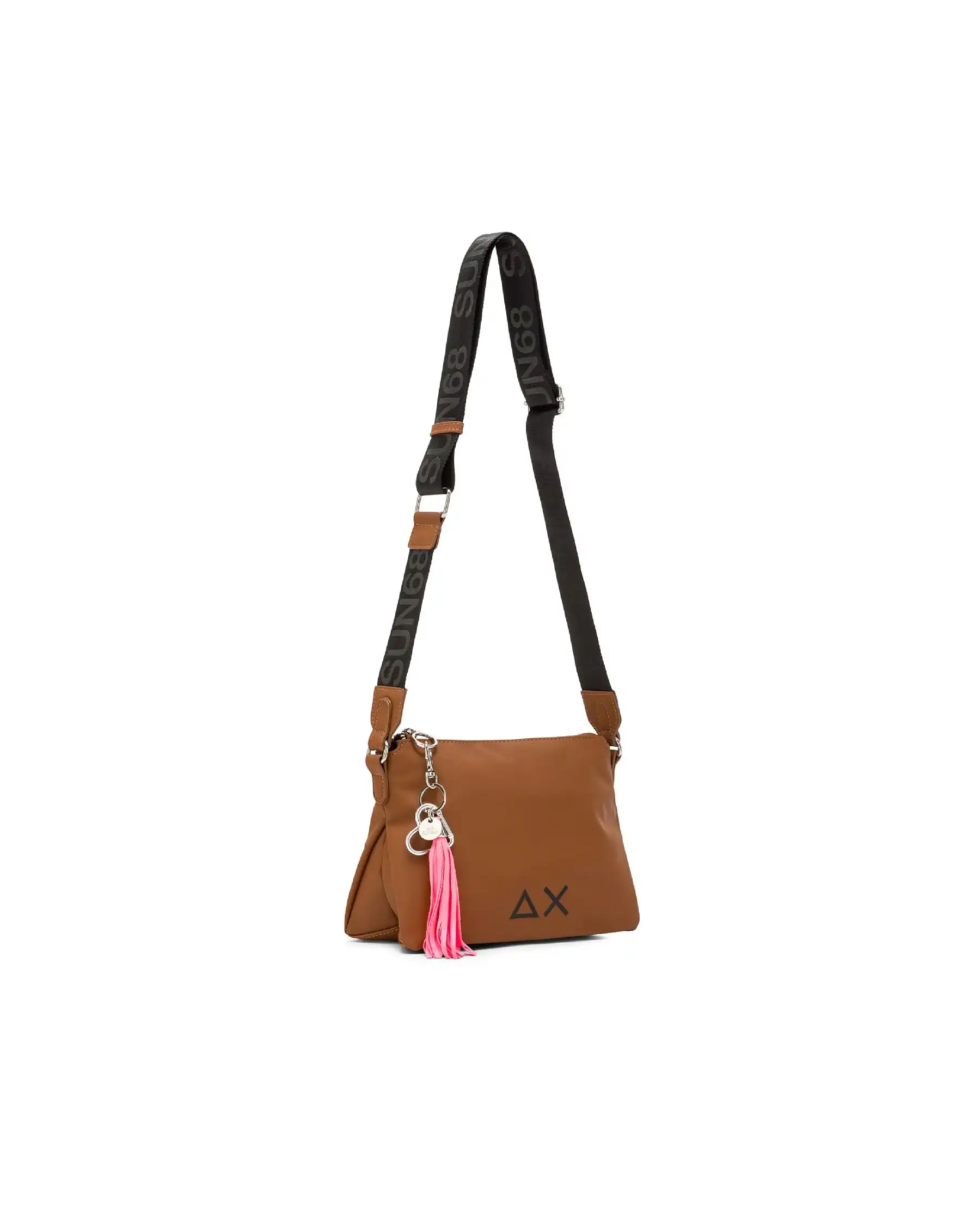 SUN 68 BORSA CROSSBODY COGNAC