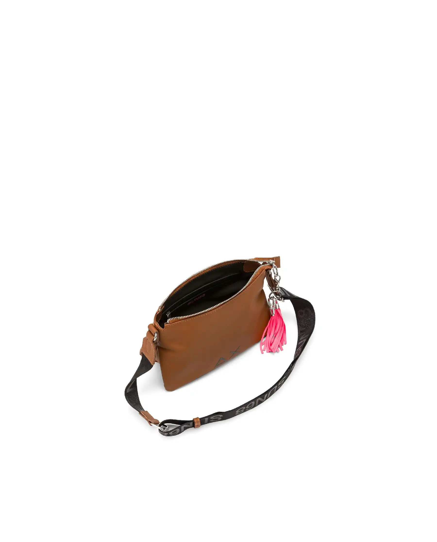 SUN 68 BORSA CROSSBODY COGNAC