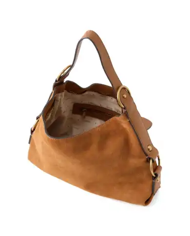 GUESS BORSA CAMDEN COGNAC