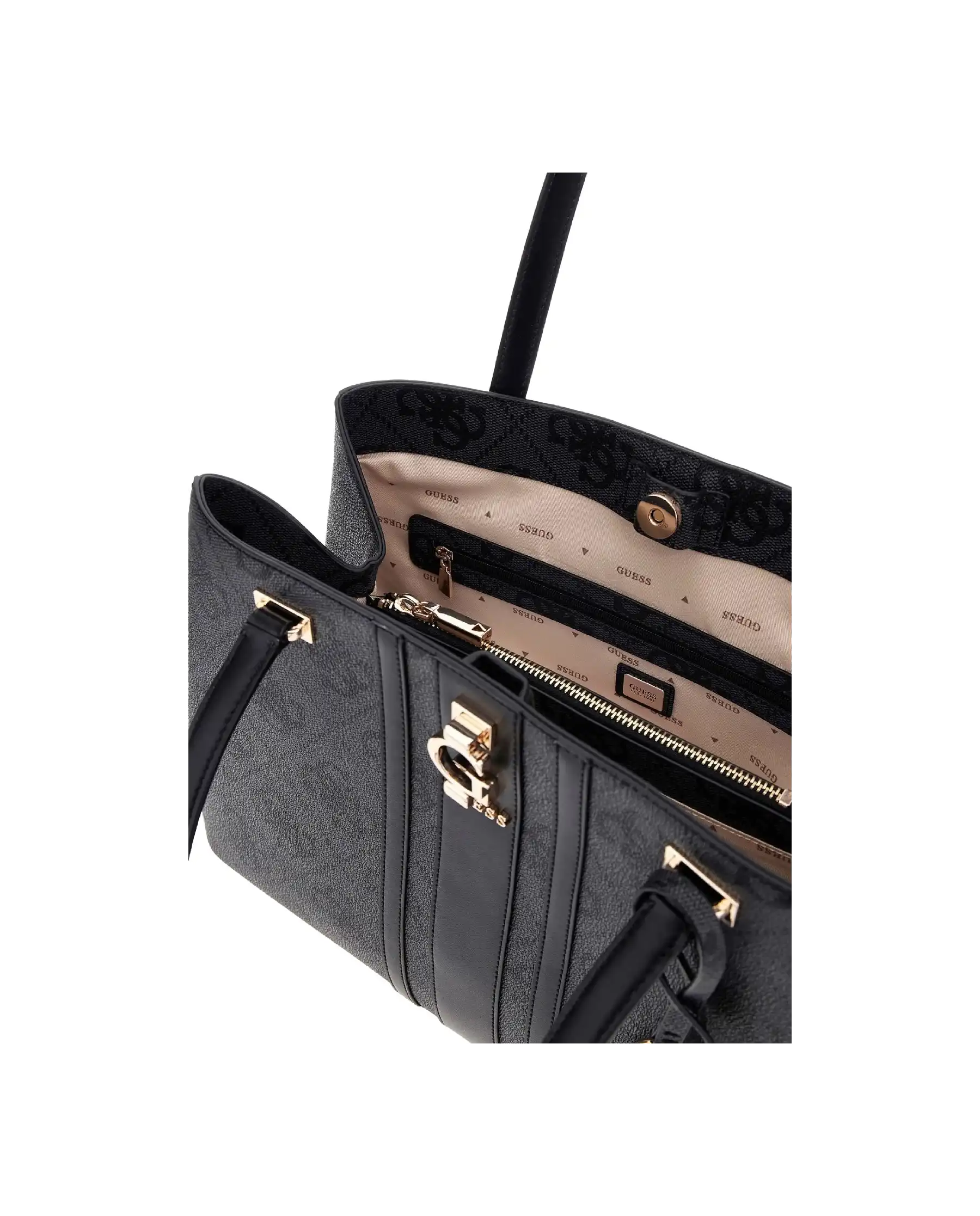 GUESS BORSA ERENIA NERO