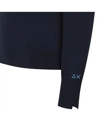 SUN 68 MAGLIONE BASIC BLU SUN 68 MAGLIONE BASIC BLU