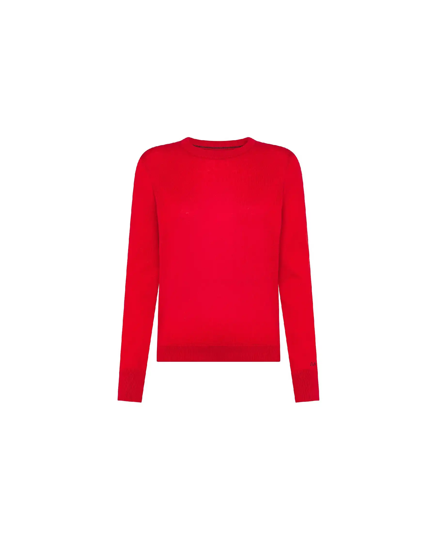 SUN 68 MAGLIONE BASIC ROSSO