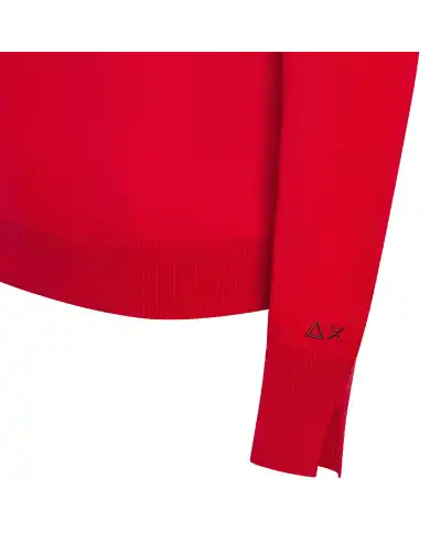 SUN 68 MAGLIONE BASIC ROSSO SUN 68 MAGLIONE BASIC ROSSO