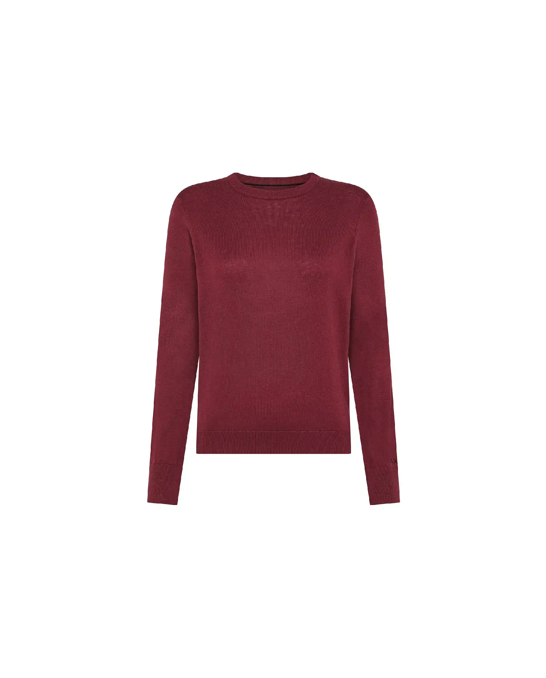 SUN 68 MAGLIONE BASIC BORDEAUX