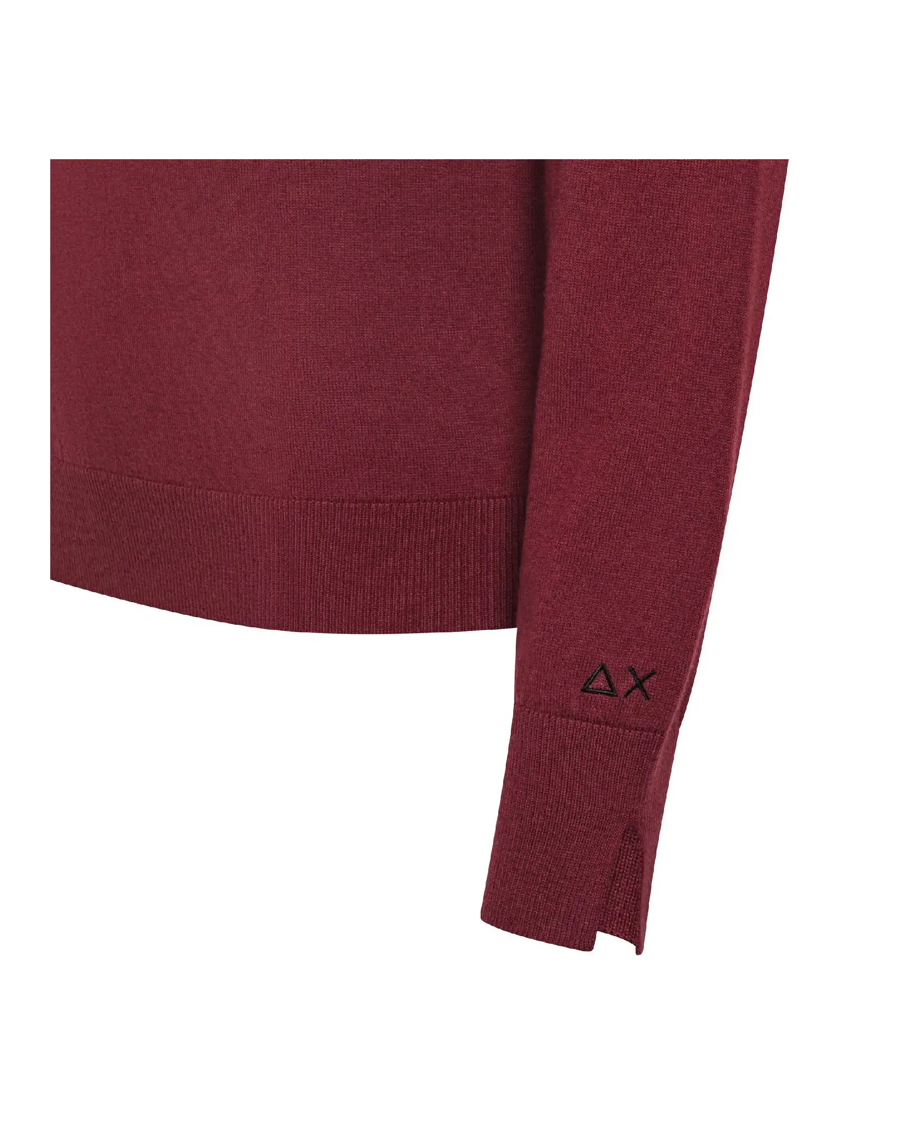 SUN 68 MAGLIONE BASIC BORDEAUX