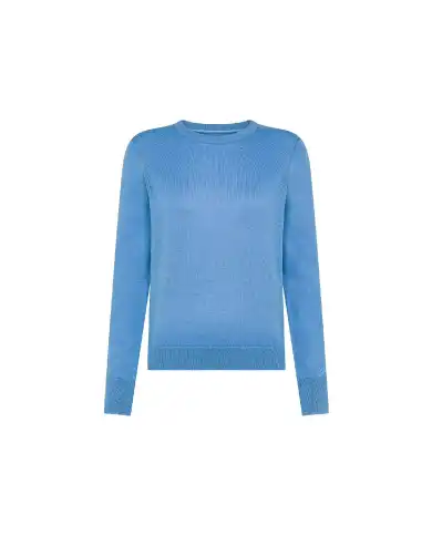 SUN 68 MAGLIONE BASIC AZZURRO SUN 68 MAGLIONE BASIC AZZURRO