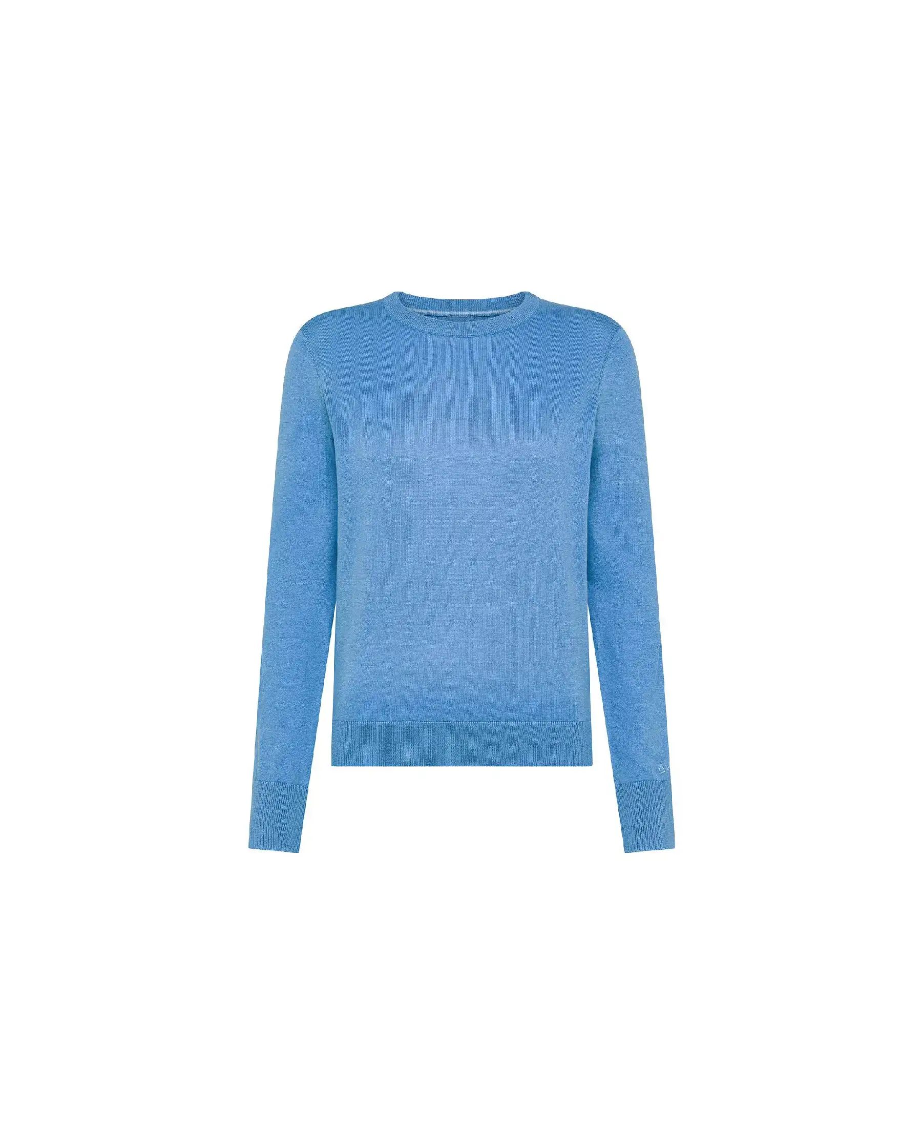 SUN 68 MAGLIONE BASIC AZZURRO