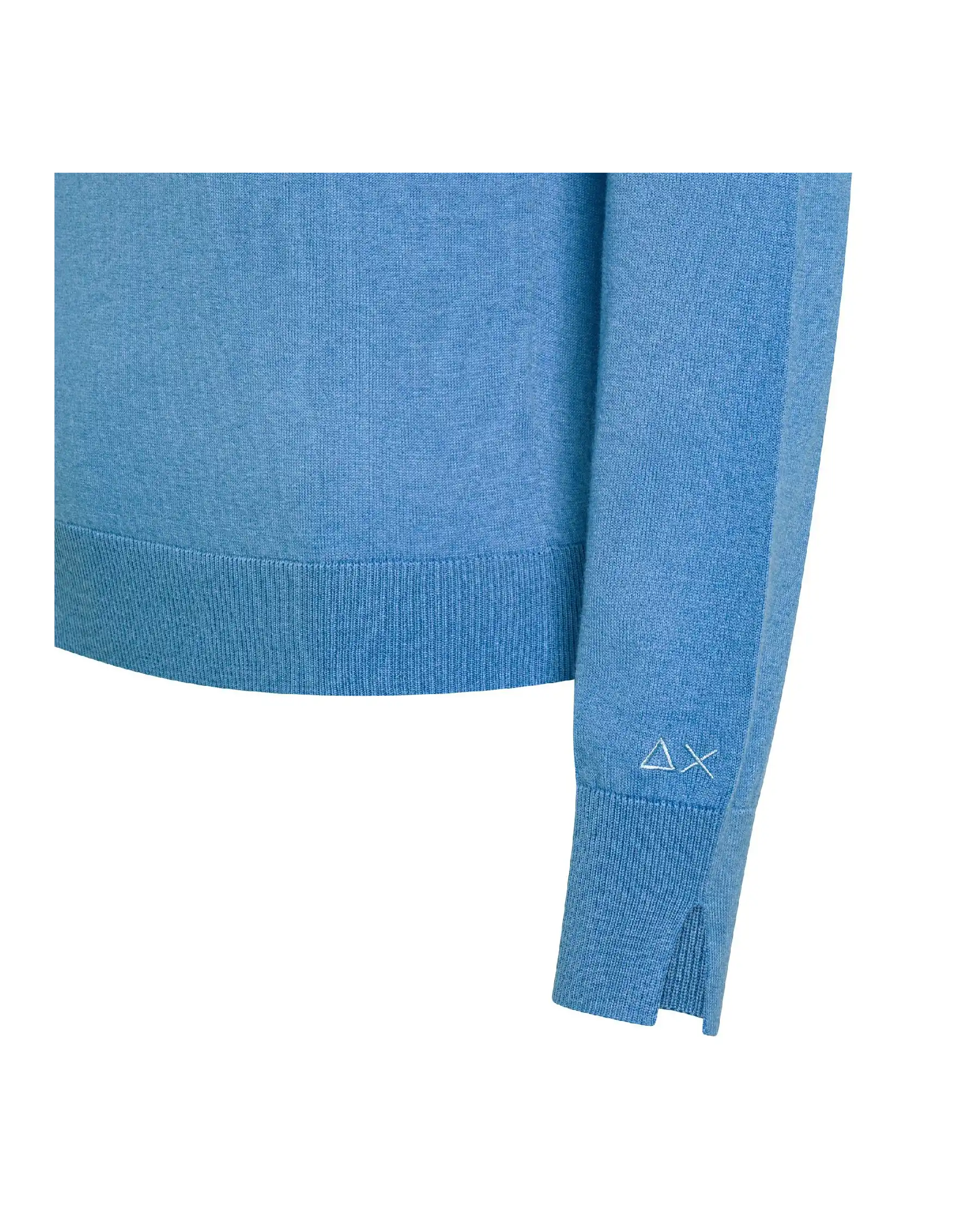 SUN 68 MAGLIONE BASIC AZZURRO