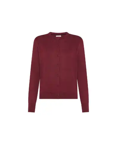 SUN 68 CARDIGAN BASIC BORDEAUX SUN 68 CARDIGAN BASIC BORDEAUX