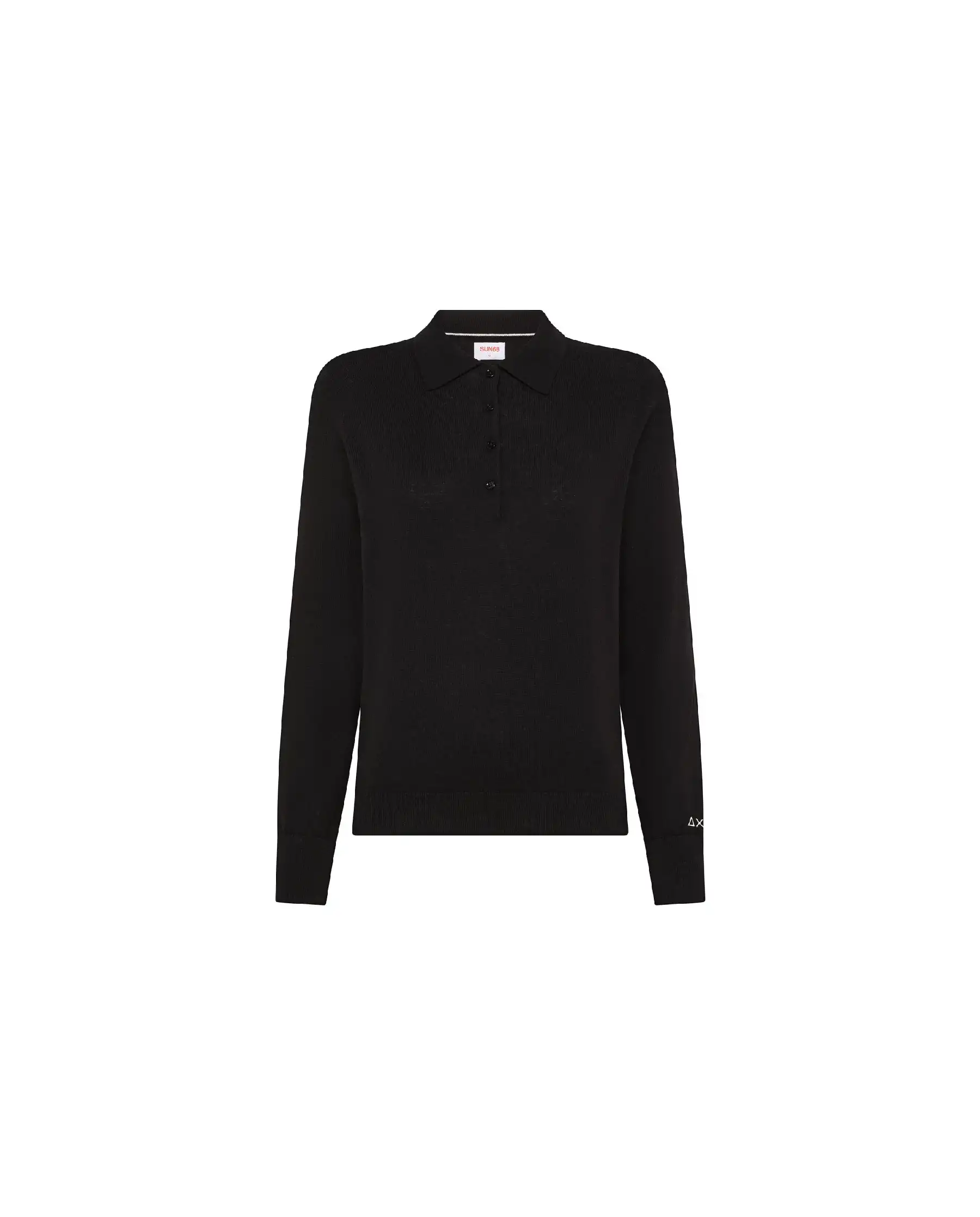 SUN 68 POLO BASIC NERO