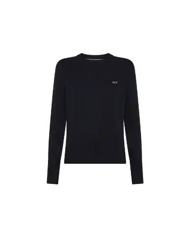 SUN 68 MAGLIONE SOLID WARM BLU SUN 68 MAGLIONE SOLID WARM BLU