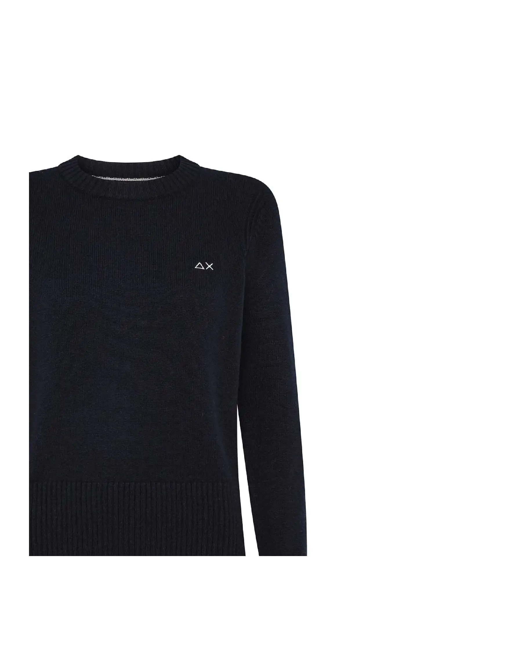 SUN 68 MAGLIONE SOLID WARM BLU