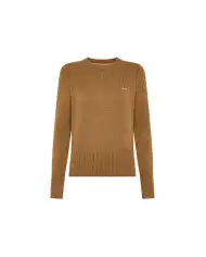 SUN 68 MAGLIONE SOLID WARM CAMMELLO