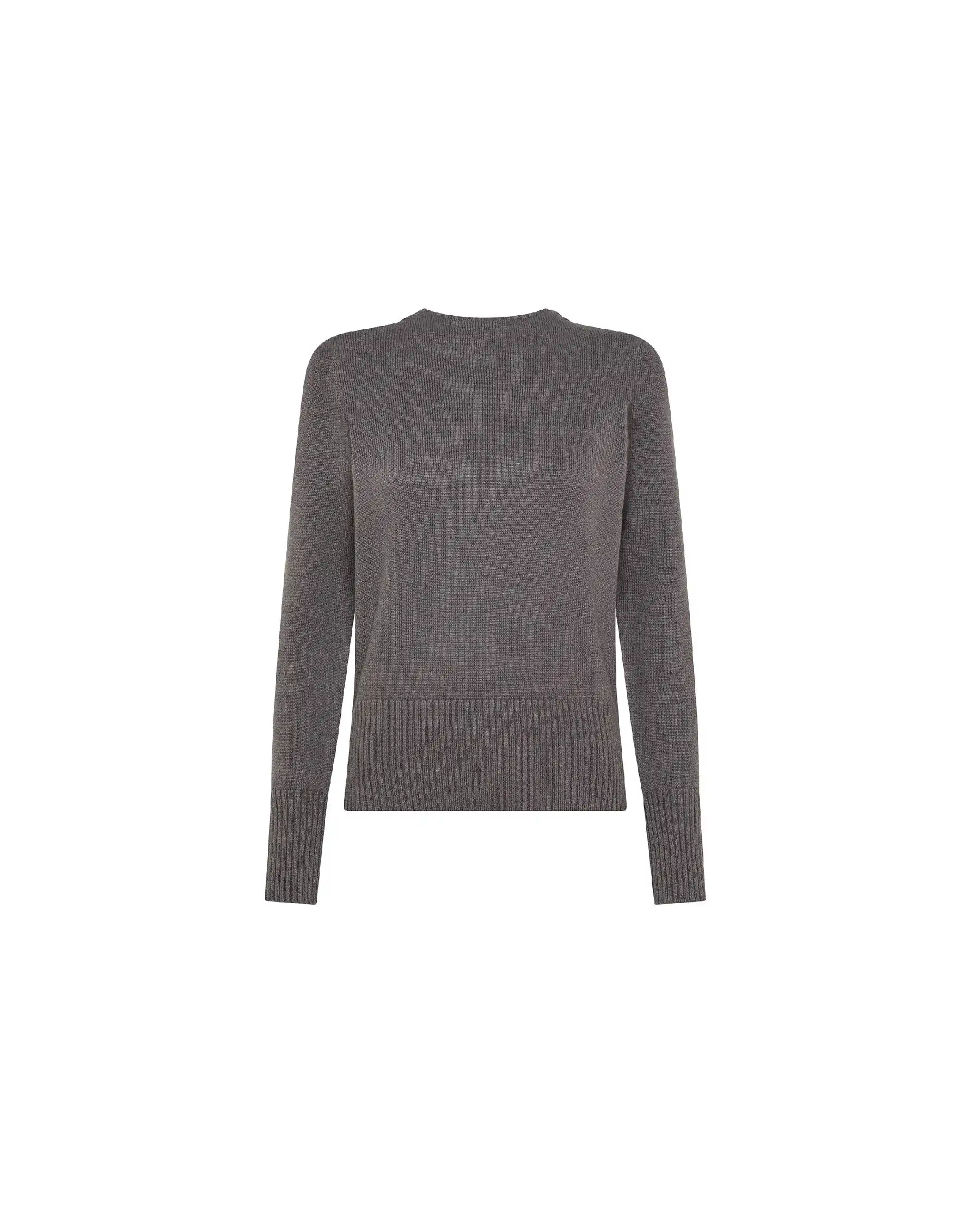 SUN 68 MAGLIONE SOLID WARM GRIGIO