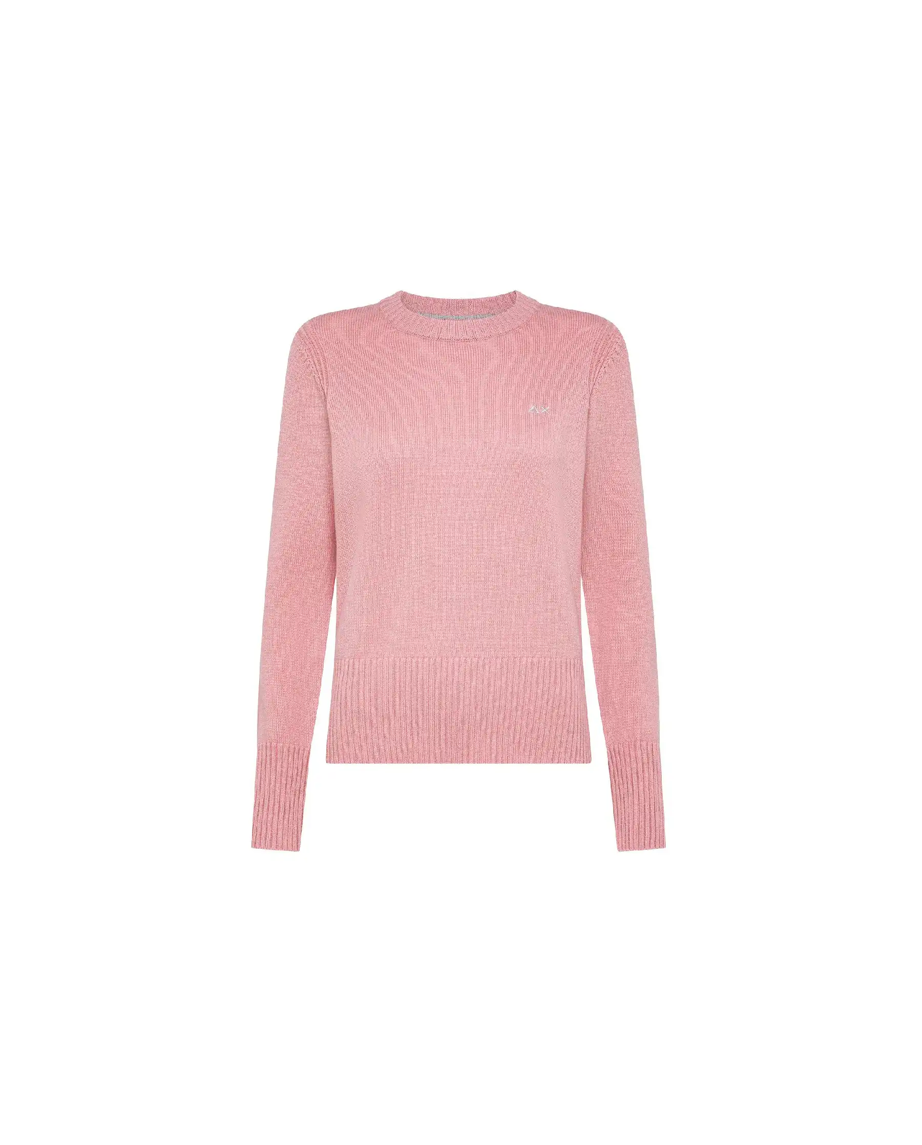 SUN 68 MAGLIONE SOLID WARM ROSA