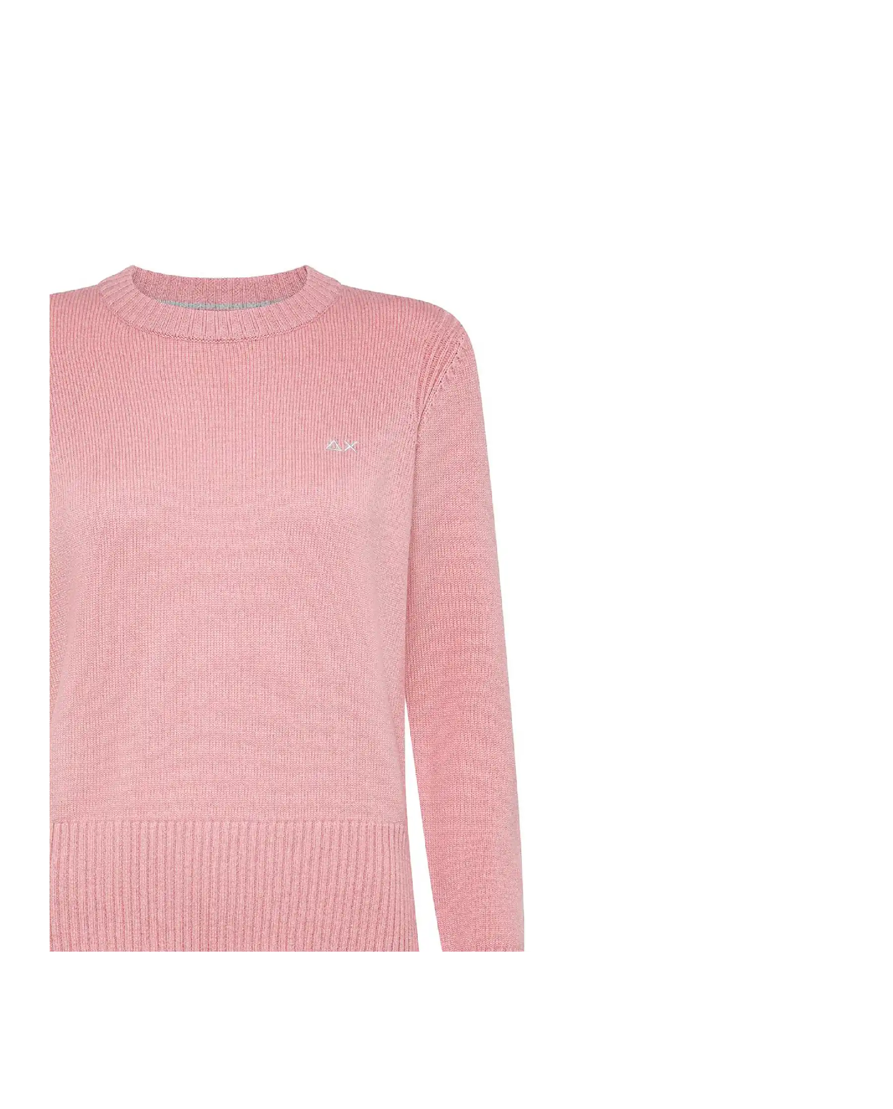 SUN 68 MAGLIONE SOLID WARM ROSA