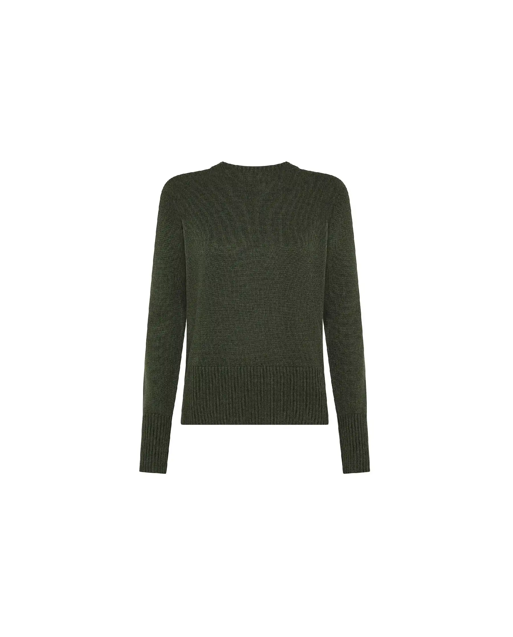 SUN 68 MAGLIONE SOLID WARM VERDE MILITARE
