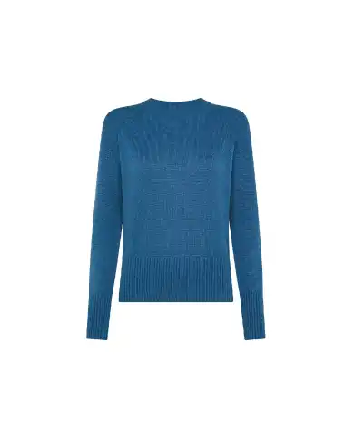 SUN 68 MAGLIONE SOLID WARM AZZURRO SUN 68 MAGLIONE SOLID WARM AZZURRO
