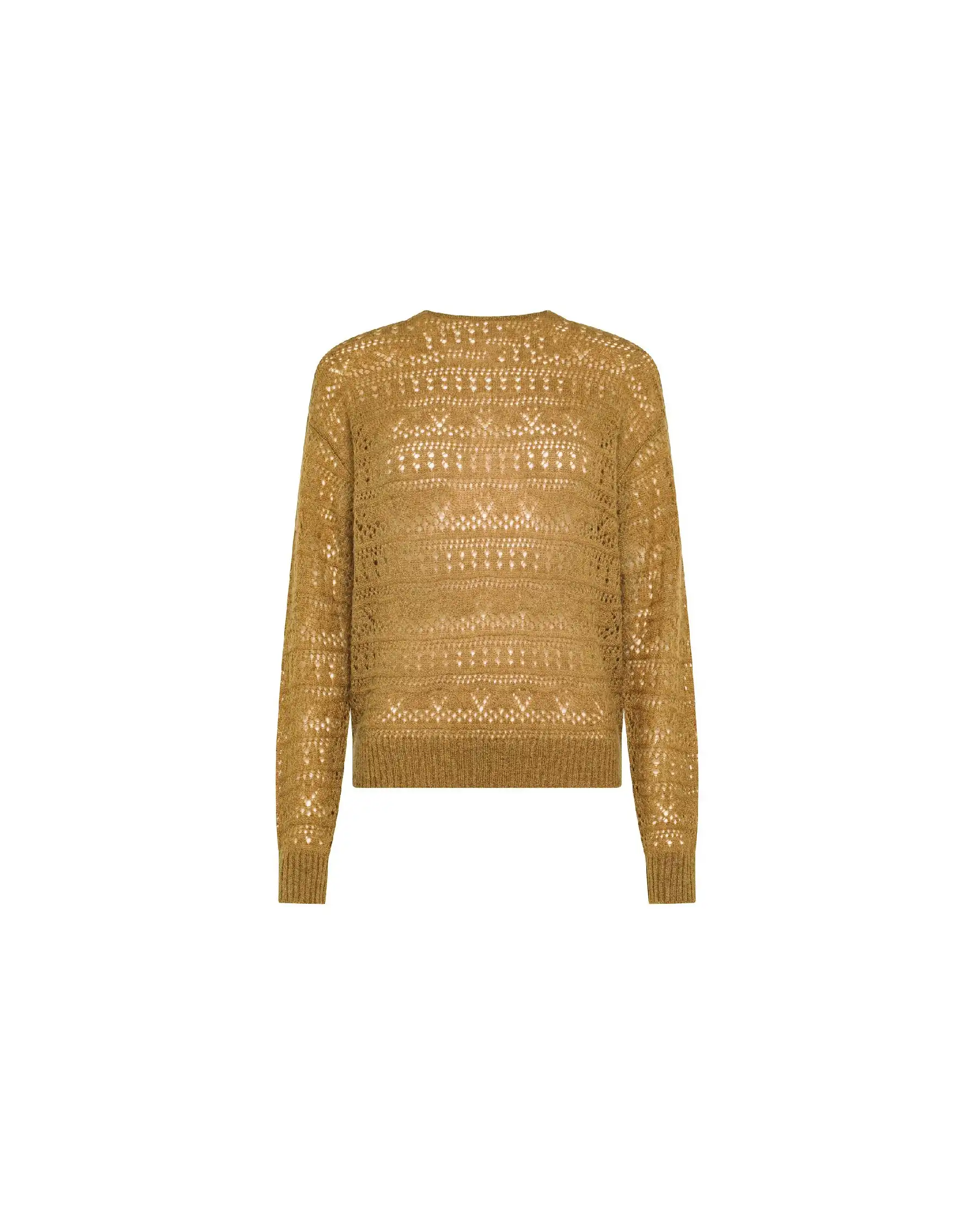 SUN 68 MAGLIA CROCHET CAMMELLO