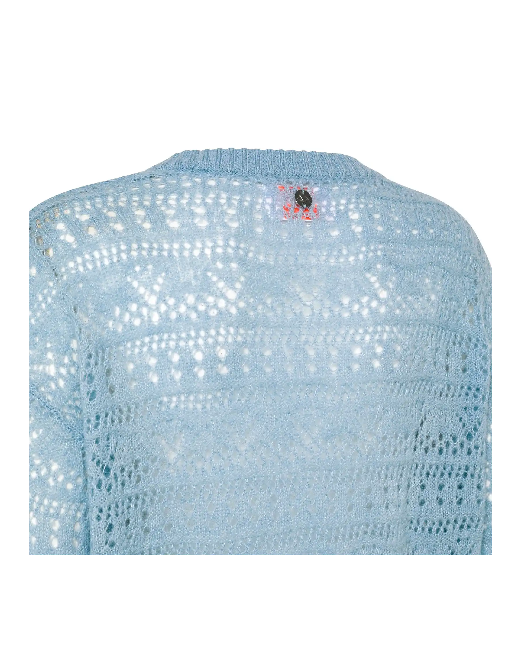 SUN 68 MAGLIA CROCHET CIELO