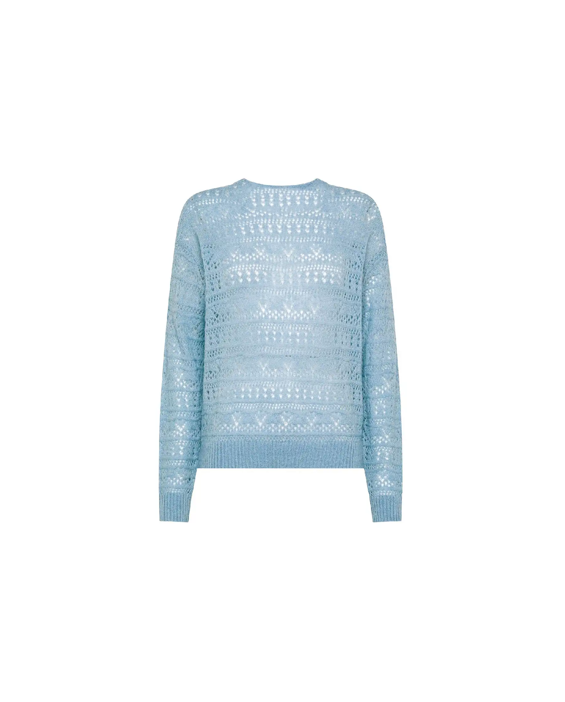 SUN 68 MAGLIA CROCHET CIELO