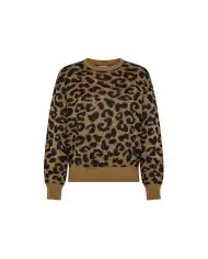 SUN 68 MAGLIONE LEOPARD MACULATO