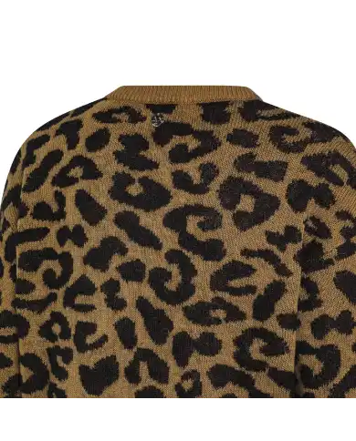 SUN 68 MAGLIONE LEOPARD MACULATO SUN 68 MAGLIONE LEOPARD MACULATO