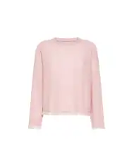 SUN 68 MAGLIA FRINGES ROSA