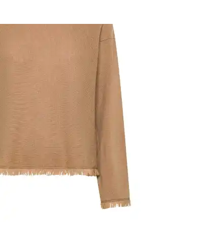 SUN 68 MAGLIA FRINGES CAMMELLO SUN 68 MAGLIA FRINGES CAMMELLO