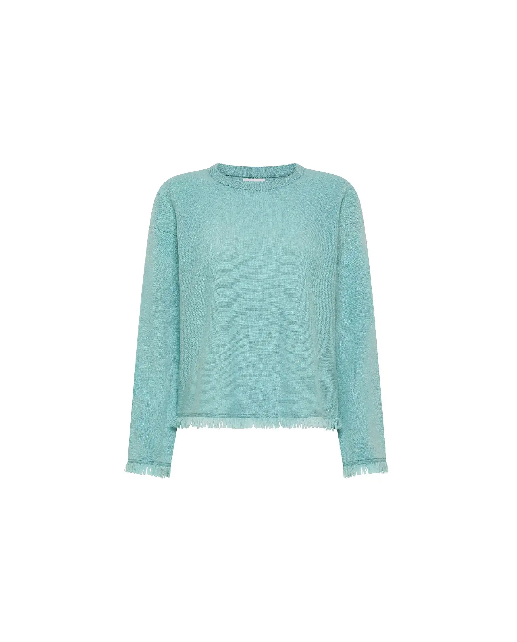 SUN 68 MAGLIA FRINGES CIELO